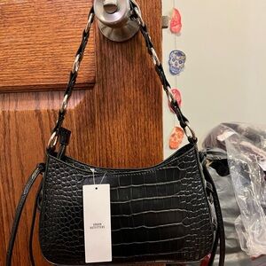 Kez Laced Baguette Bag